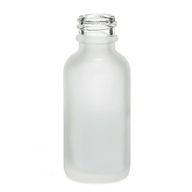 100ml Frosted White Glass Dropper Bottle - No Cap
