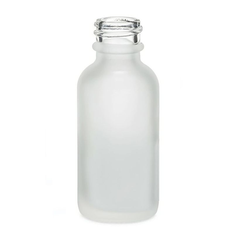 100ml Frosted White Glass Dropper Bottle - No Cap