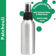 100ml Essential Oil Mist - Patchouli - White Label