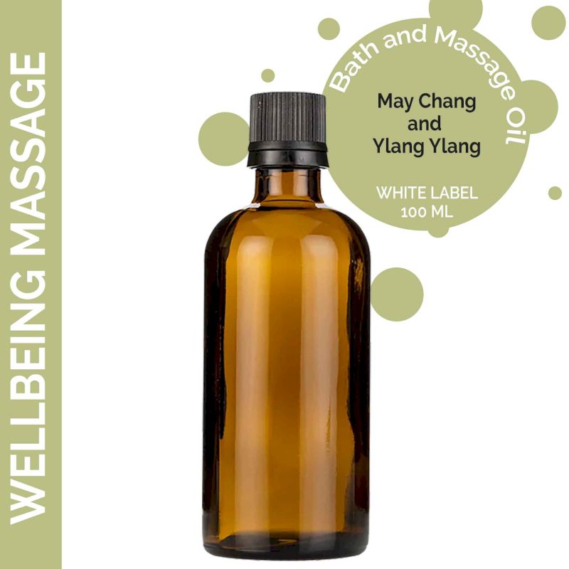 Wellbeing Massage Oil - 100ml - White Label