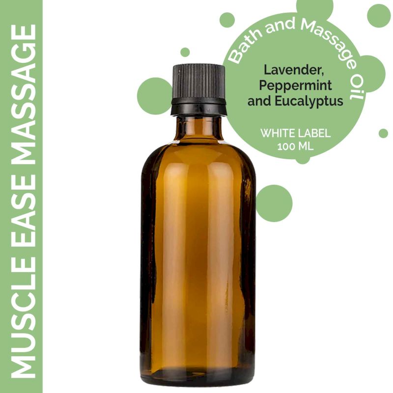 Muscle Ease Massage Oil - 100ml - White Label