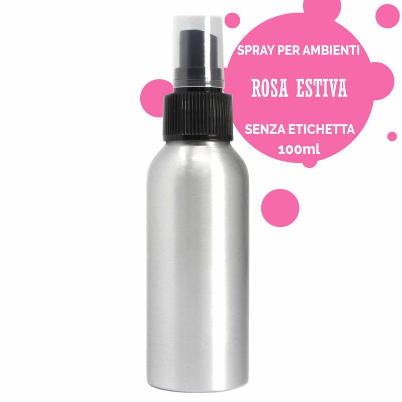100ml Room Spray - Summer Rose - White Label