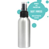 100ml Room Spray - Baby Powder - White Label