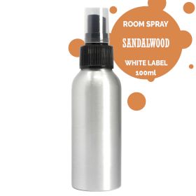 100ml Room Spray - Sandalwood - White Label