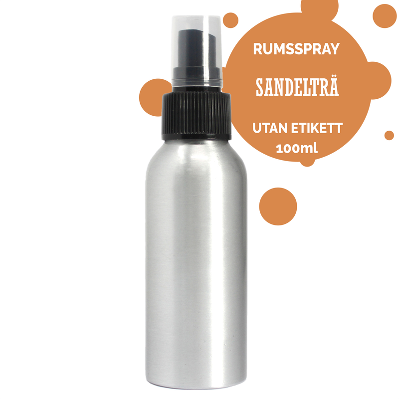 100ml Room Spray - Sandalwood - White Label