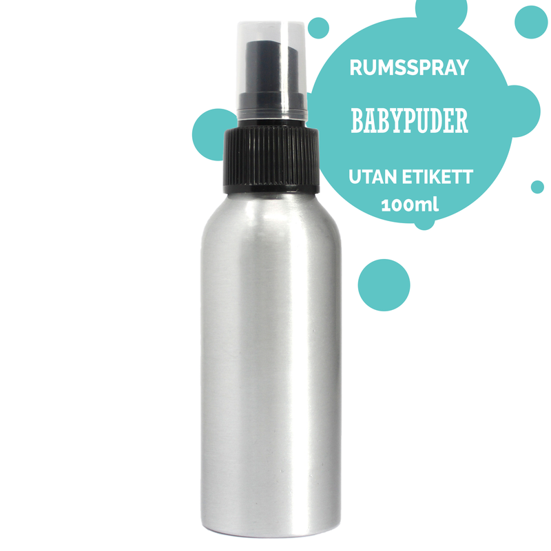100ml Room Spray - Baby Powder - White Label
