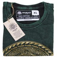 XLarge Stone Washed T-Shirt - Chakra - Green
