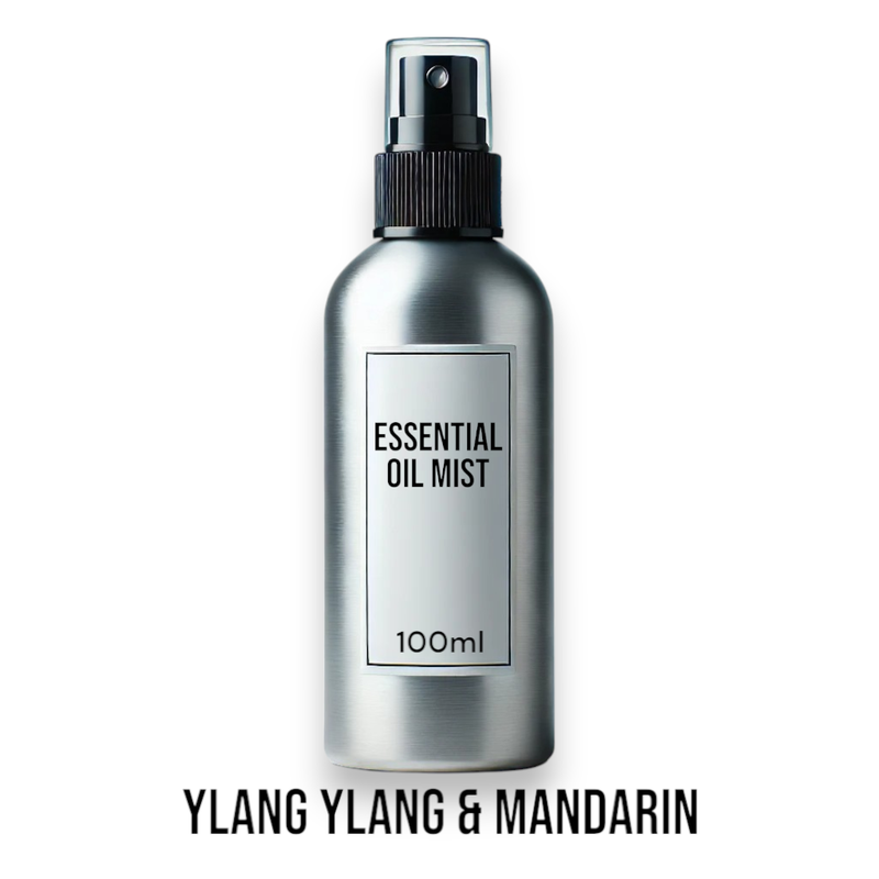 100ml Essential Oil Mist - Ylang Ylang & Mandarin - White Label