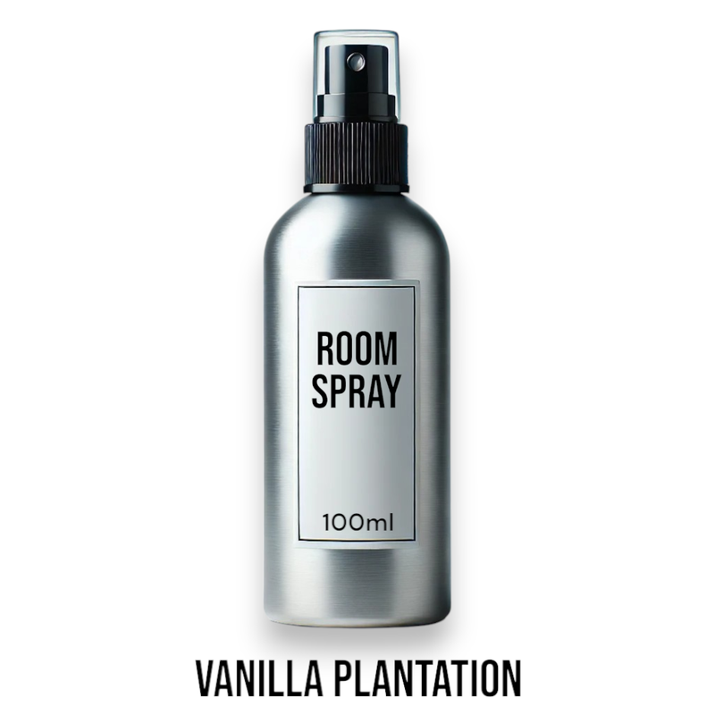 100ml Room Spray - Vanilla Plantation - White Label