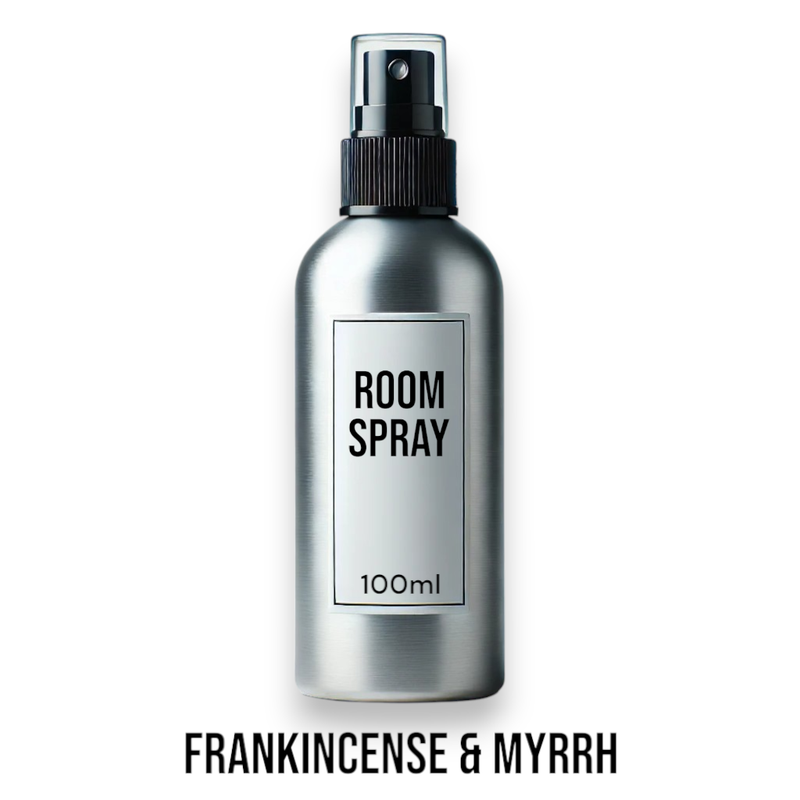 100ml Room Spray - Gold, Frankincense & Myrrh - White Label
