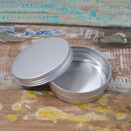 100ml Aluminium Tin 82mm with Screw Top 82mm x 28mm