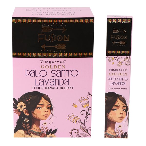 15g Golden Palo Santo and Lavender Incense Sticks
