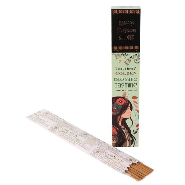 15g Golden Palo Santo and Jasmine Incense Sticks