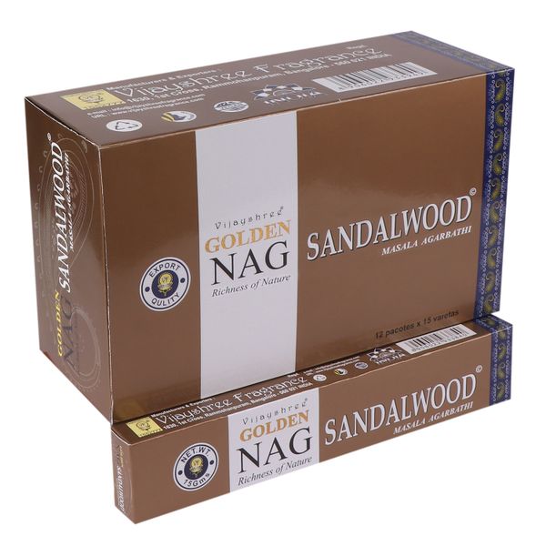 15g Golden Nag - Sandalwood