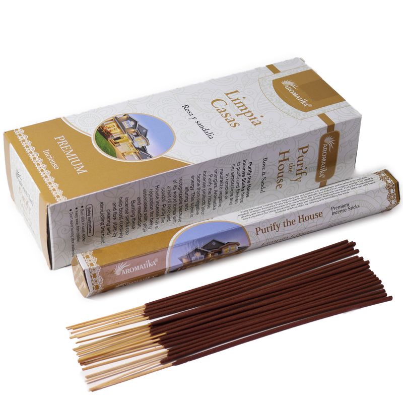 Aromatika Charcoal Free Hex Incense - Purify the House