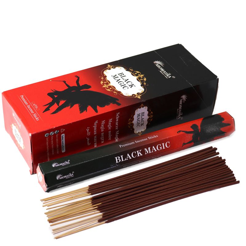 Aromatika Charcoal Free Hex Incense - Black Magic