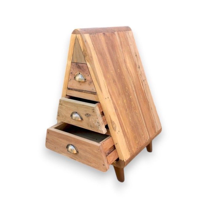 Mr Triangle Decoration Storage 3 Draws -  Recycled