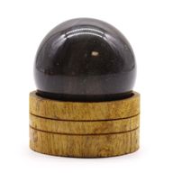 Gemstone Crystal Sphere 50mm - Ocean Agate with Stand