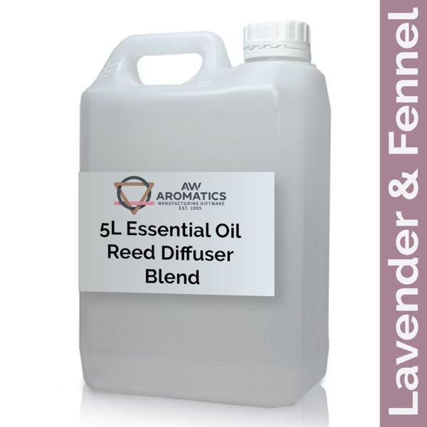 5l Essential Oil Reed Diffuser Blend- Lavender & Fennel