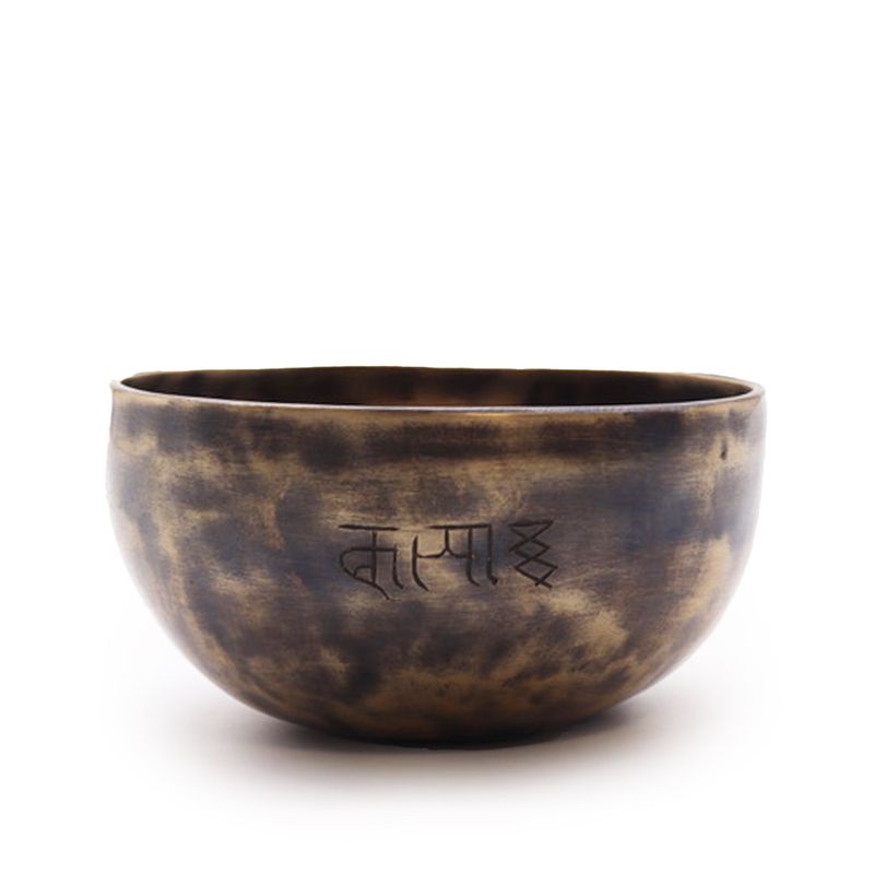 Small Indian Moon Phase Singing Bowl - (approx 550g) - 13cm