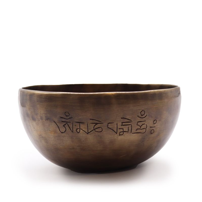 Medium Indian Moon Phase Singing Bowl - (approx 750g) - 15cm