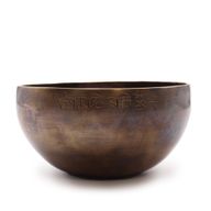 Large Indian Moon Phase Singing Bowl - (approx 850g) - 17cm