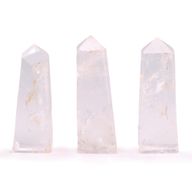 Gemstone Obelisk Point - Clear Quartz