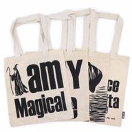 Iconic Basic Tote Bags - 10 Designs - Natural 4oz