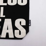 Iconic Classic Tote Bag - ACCESS ALL AREAS (36x43x10cm) - Black Natural 10oz