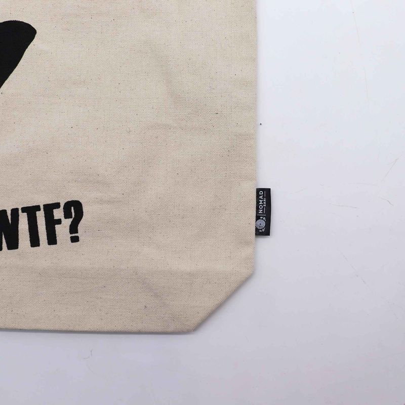 Iconic Classic Tote Bag - Black Cat (36x43x10cm) - Natural 10oz