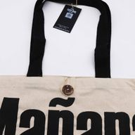 Iconic Classic Tote Bag - Mañana Mañana (36x43x10cm) - Natural 10oz