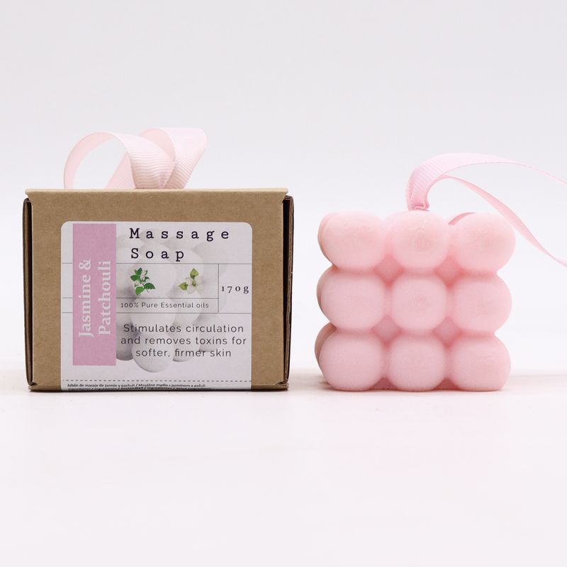 Jasmine & Patchouli Gift Boxed Massage Soap