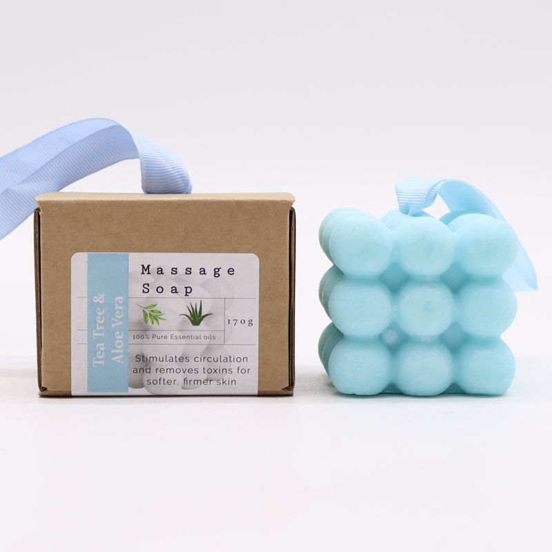 Tea Tree & Aloe Vera Gift Boxed Massage Soap