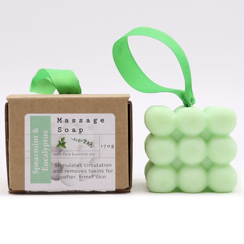 Spearmint & Eucalyptus Gift Boxed Massage Soap