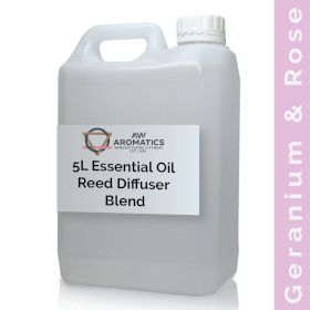5l Essential Oil Reed Diffuser Blend - Geranium & Rose