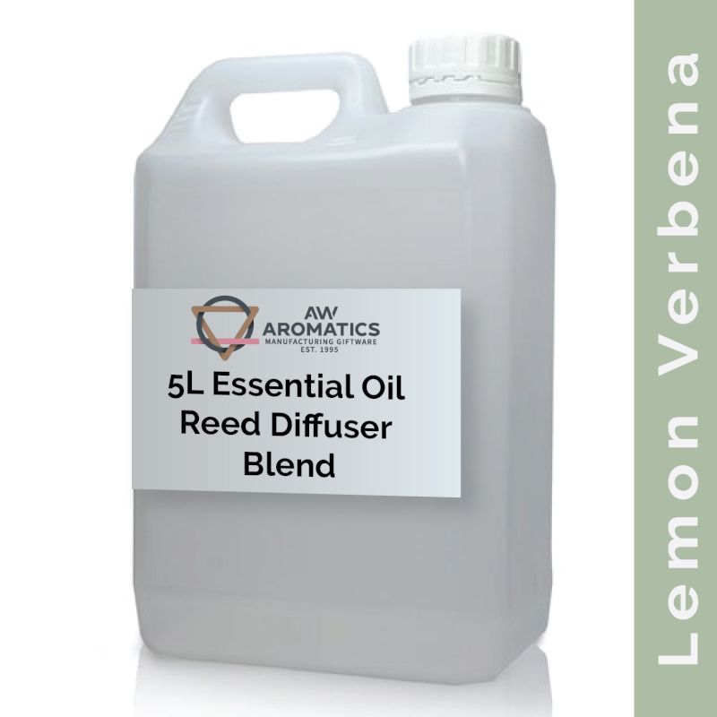 5l Essential Oil Reed Diffuser Blend - Lemon Verbena