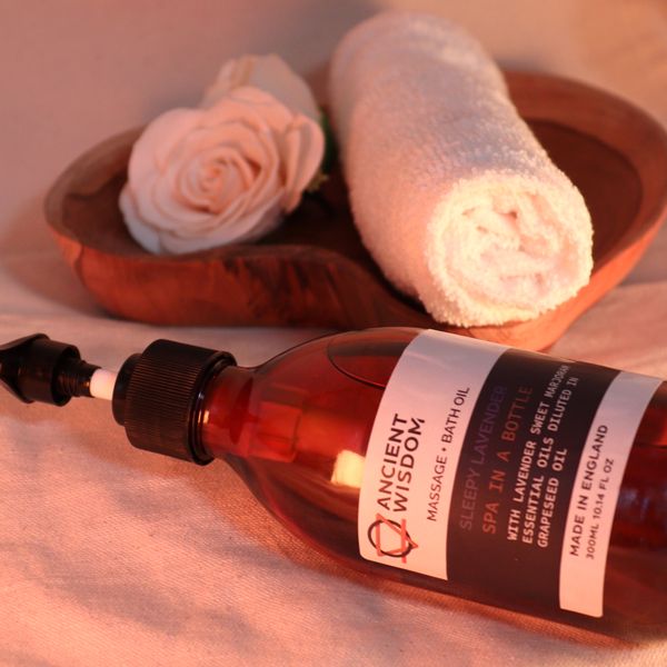 Sleepy Lavender Massage and Bath Oil - 300ml