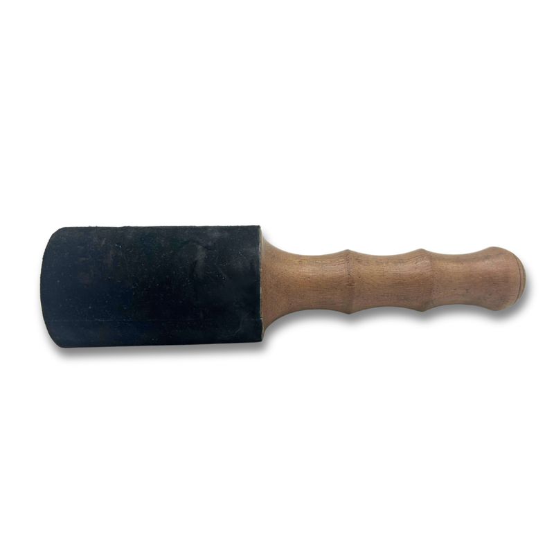 Wooden Stick - 18x4cm - Double Curved Handle Ringer