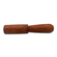Wooden Stick - 13cm - Shaped Handle - no leather
