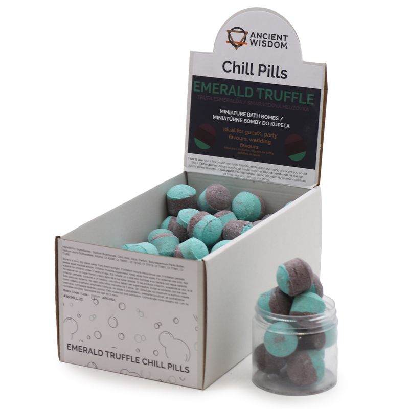 1.3Kg Box of Dubai Chill Pills - Emerald Truffle