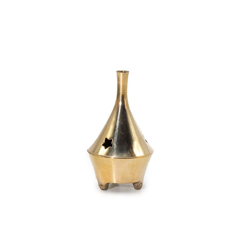 Brass Cone Burner (assorted designs)