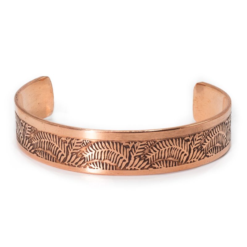 Solid Copper Bracelets with Affirmations Engravings (Assorted)