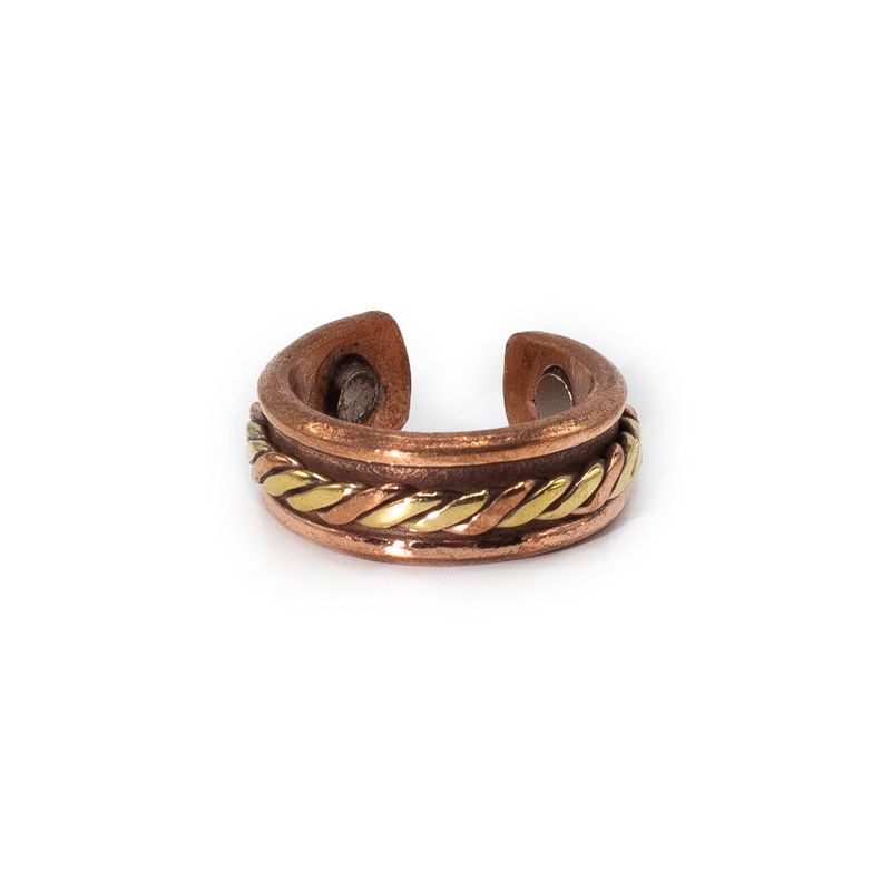 Copper Rings with Magnets - Assorted Designs & Sizes