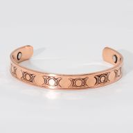 Solid Copper Manly Bracelets with Magnets (Assorted)