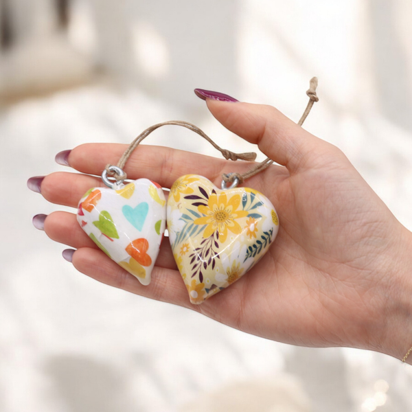 Decor Wood Hearts