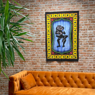 Handbrushed Cotton Wall Hangings
