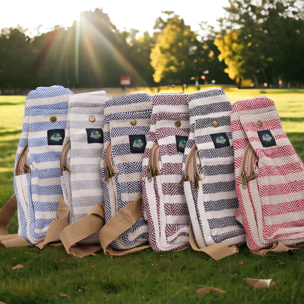 Natural Cotton Cross-Body Bags