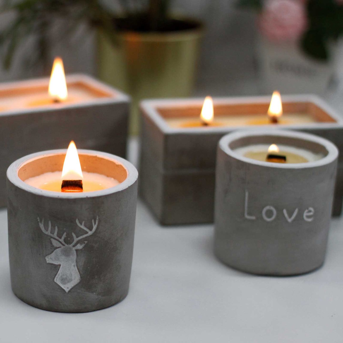 Wooden Wick Candles