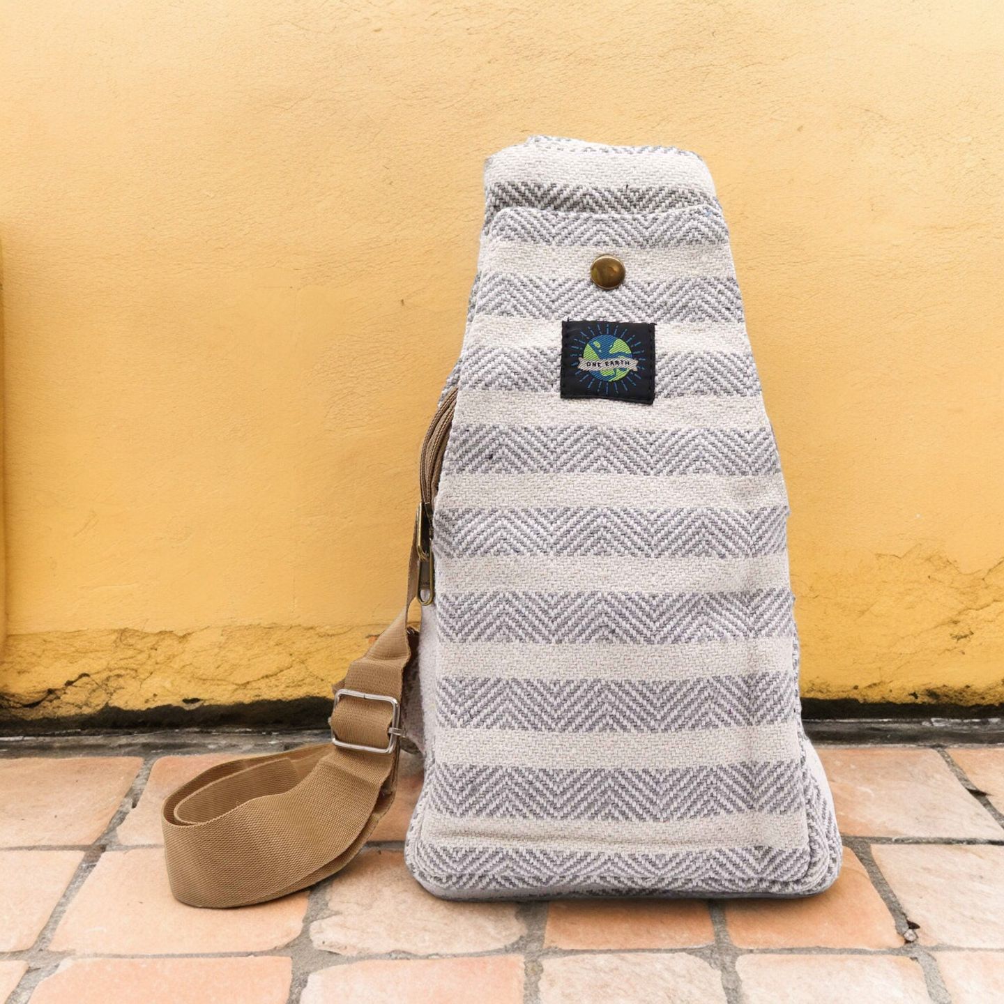 Natural Cotton Cross-Body Bags