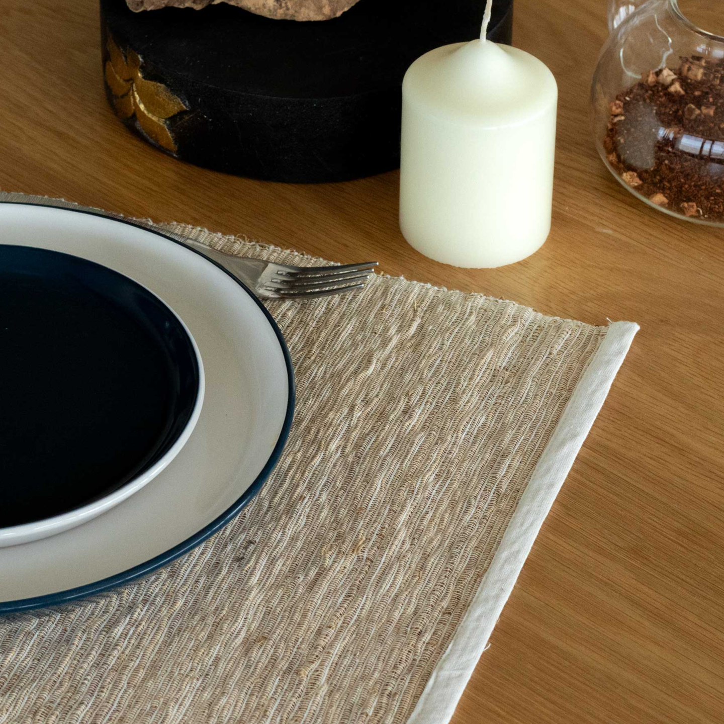 Artisan Natural-Fibre Table Mats & Runners